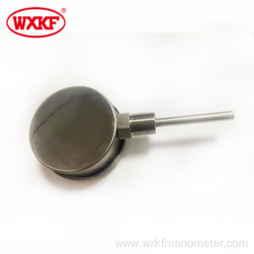 WSS bimetallic thermometer gauge